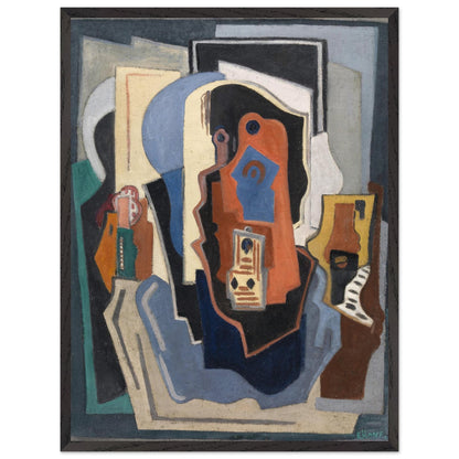 Evie Hone Composition (1924) | Collector’s Edition Print – framed print close-up | Buy Irish Art