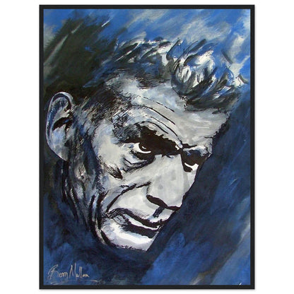 Samuel Beckett Irish Writer Framed Art Print by Irish Artist – view 10 | Buy Irish Art