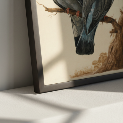 Two Wood Pigeons – Charles Collins | Irish Art Print