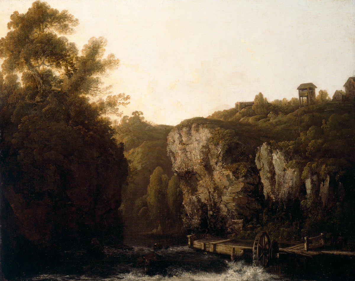 A View near Avoca, oil painting by George Barret, around 1760