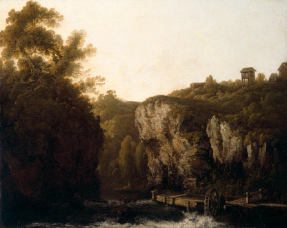 A View near Avoca, oil painting by George Barret, around 1760