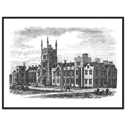 Belfast Queen's University Framed Wall Art Print – Irish wall art print | Buy Irish Art