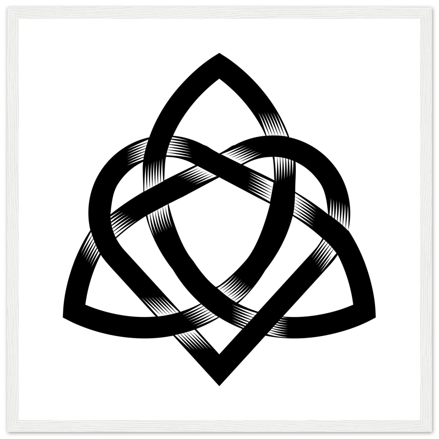 Celtic Heart Knot Art Print