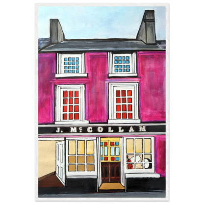 Johnny Joe's Pub, Cushendall Framed Art Print – view 6 | Buy Irish Art