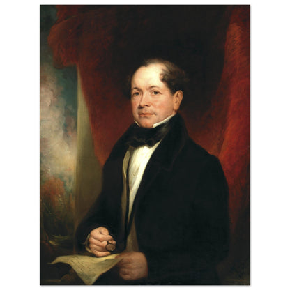 Portrait of Thomas Moore - Irish Poet and Icon - 1835 Art Print by George Francis Mulvany – Irish wall art print | Buy Irish Art