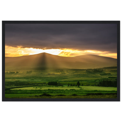 Sugarloaf, Wicklow Ireland, Irish landscape Photography Prints Framed Photographic Print – Irish wall art print | Buy Irish Art