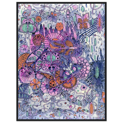 Butterfly Textile Design by Harry Clarke Framed Wall Art Print – view 6 | Buy Irish Art