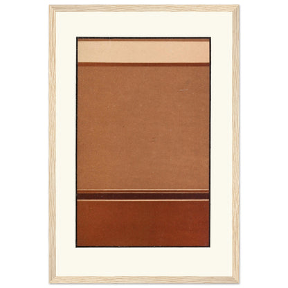 Gradated Tones of Broken Red – James Ward Irish Art Print – room setting display | Buy Irish Art