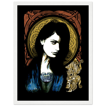 Celtic Goddess Framed Art Print – view 8 | Buy Irish Art