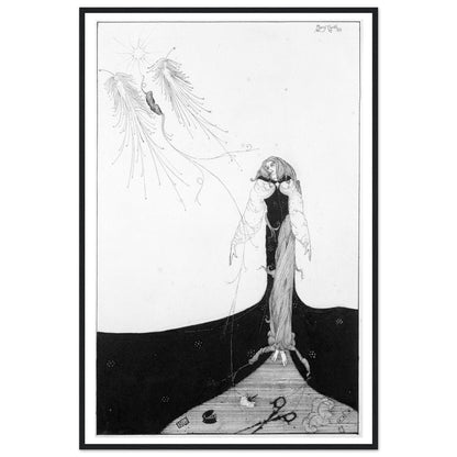 But Trust the Muse, She Saw it Upward Rise" by Harry Clarke Framed Print – view 6 | Buy Irish Art