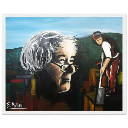 Seamus Heaney Irish Writer Framed Art Print – view 17 | Buy Irish Art