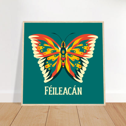 Féileacán - Butterfly Irish Language Print – view 10 | Buy Irish Art