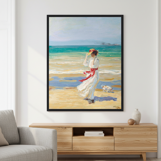 A Windy Day by Sir John Lavery — Irish giclée art print, 40×50cm archival matte paper, framed and unframed options