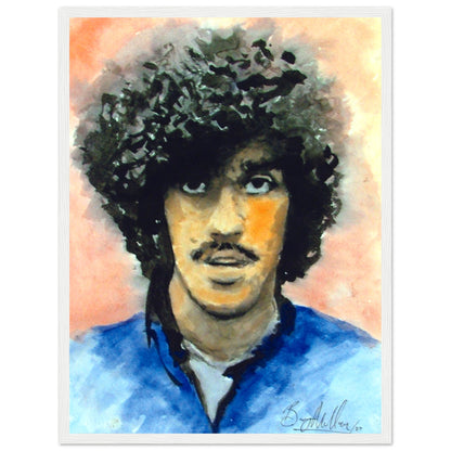 Phil Lynott Thin Lizzy Framed Wall Art Print by Irish Artist – view 14 | Buy Irish Art
