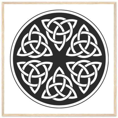 Celtic Knot Framed Art Print – view 7 | Buy Irish Art