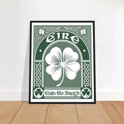 Erin Go Bragh Framed Art Print  40x50 cm / 16x20″ – view 7 | Buy Irish Art