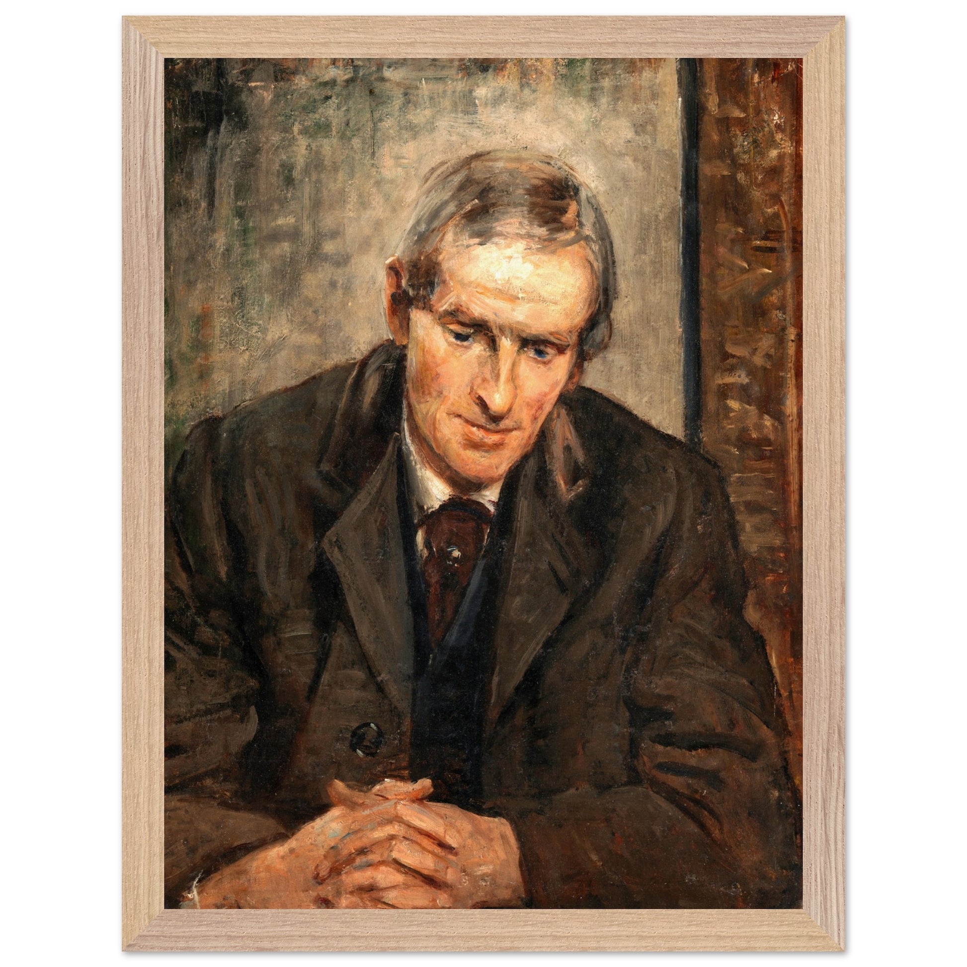 Portrait of Jack B. Yeats by Irish Artist Sarah Henrietta Purser Art Print – view 8 | Buy Irish Art