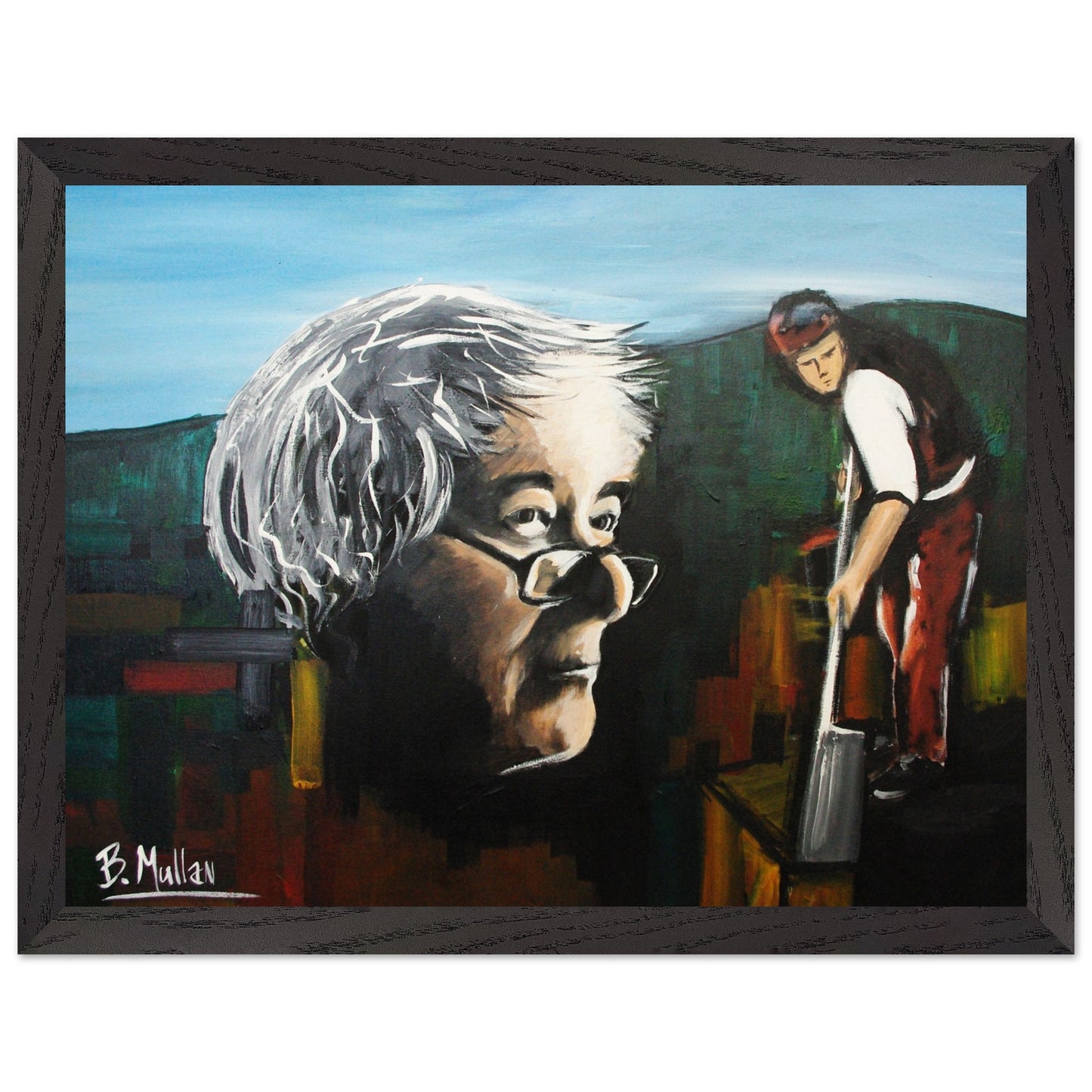 Seamus Heaney Irish Writer Framed Art Print – view 8 | Buy Irish Art