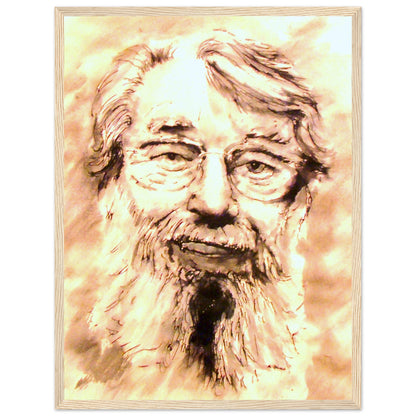 Ronnie Drew Framed Art Print The Dubliners by Irish Artist – detail view | Buy Irish Art