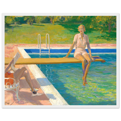 Viscountess, Palm Springs by John Lavery Art Print 40x50 cm / 16x20″ – view 6 | Buy Irish Art
