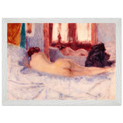 A Reclining Nude before a Mirror by Irish Artist Roderic O'Conor Framed Art Print – view 8 | Buy Irish Art