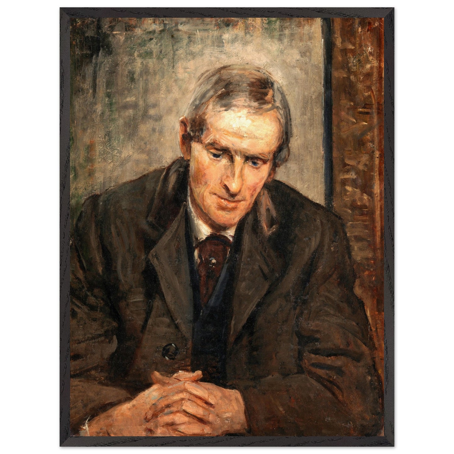 Portrait of Jack B. Yeats by Irish Artist Sarah Henrietta Purser Art Print – view 9 | Buy Irish Art