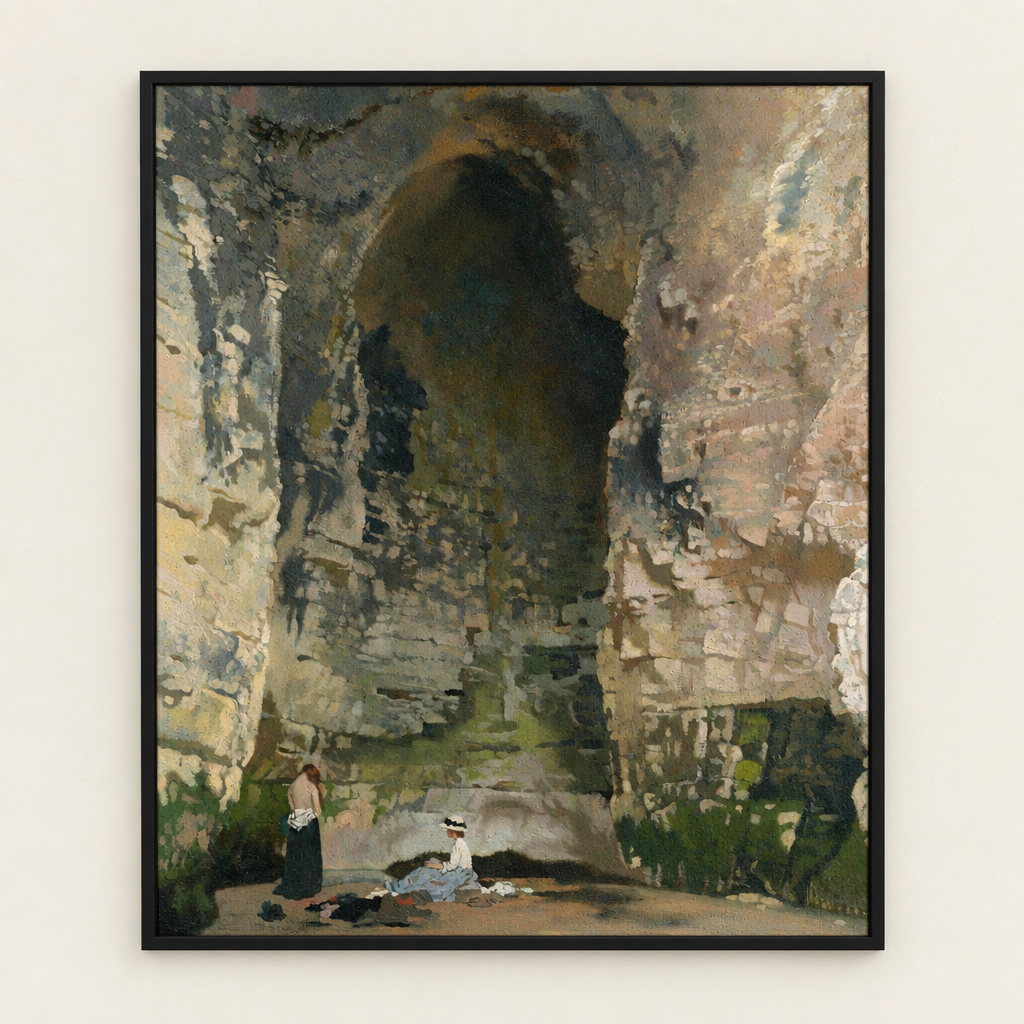 Digby Cave frame mockup preview