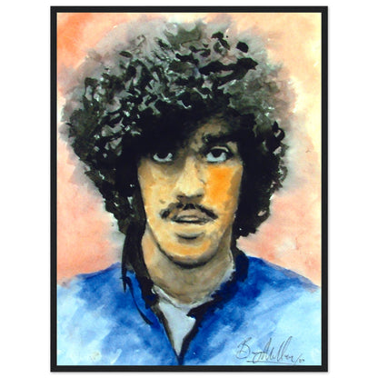 Phil Lynott Thin Lizzy Framed Wall Art Print by Irish Artist – view 13 | Buy Irish Art