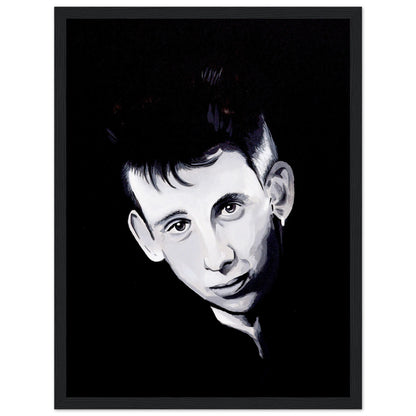 Shane MacGowan Art Print by Ó Maoláin – detail view | Buy Irish Art
