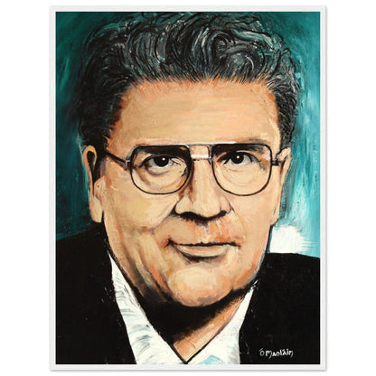 John Hume - Portrait of Peace - Framed Wall Art Print by Irish Artist – view 9 | Buy Irish Art