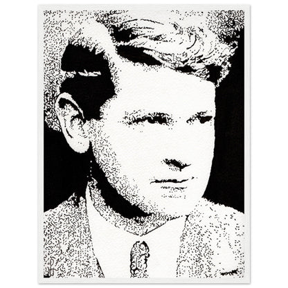 Michael Collins Art Print by Ó Maoláin – size comparison view | Buy Irish Art