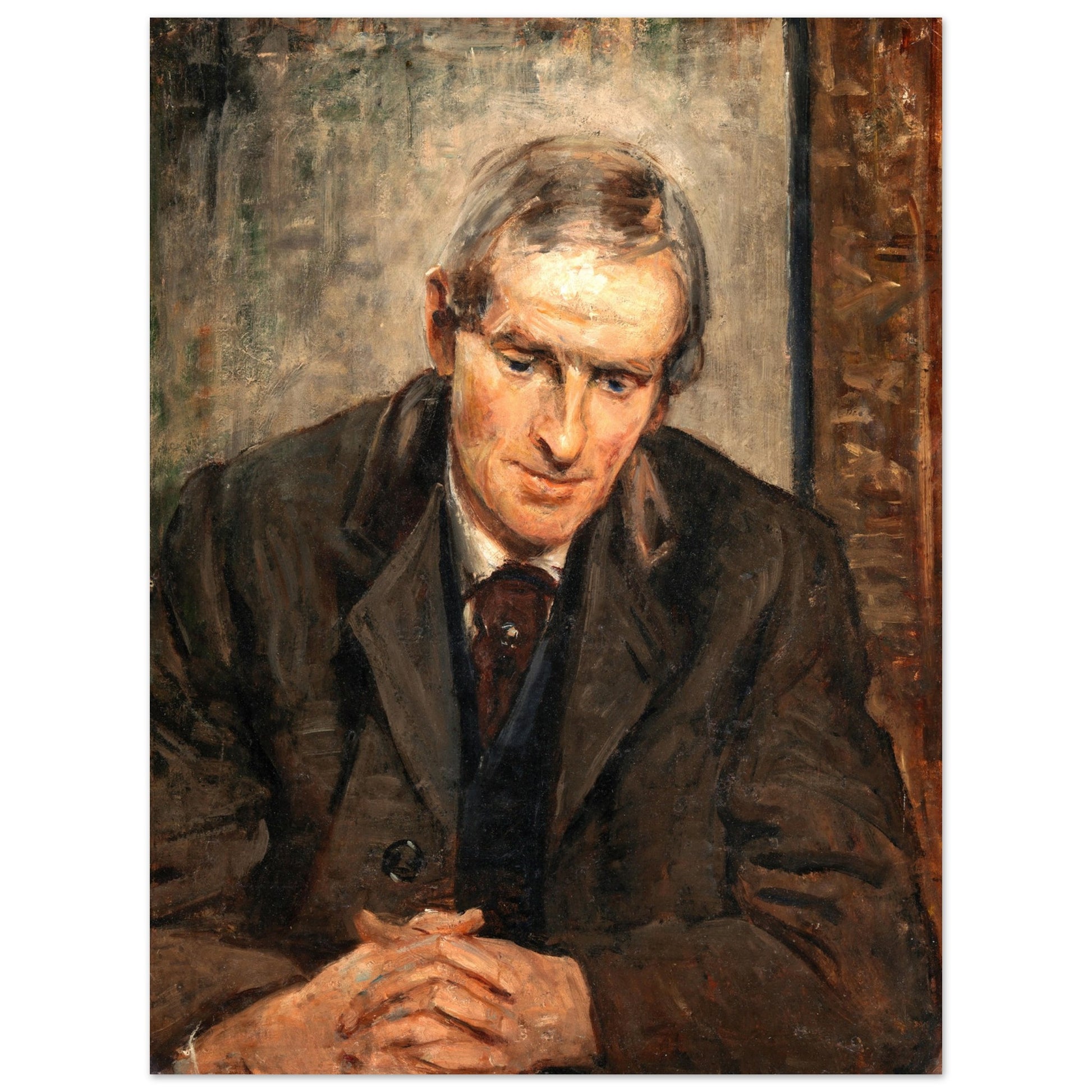 Portrait of Jack B. Yeats by Irish Artist Sarah Henrietta Purser Art Print – view 15 | Buy Irish Art