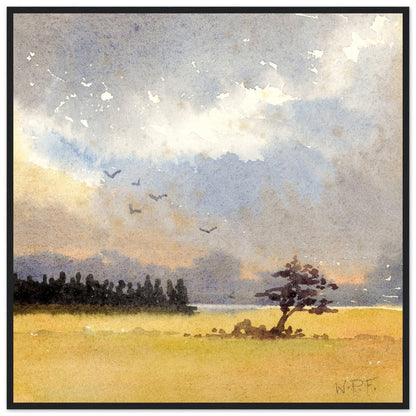 Landscape with Tree Silhouette – Percy French Collector’s Edition – view 5 | Buy Irish Art