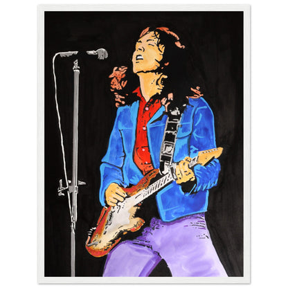 Rory Gallagher Framed Art Print – Irish Rock Legend Wall Art – view 11 | Buy Irish Art