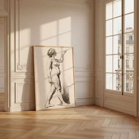 A Standing Female Figure – Sarah Henrietta Purser