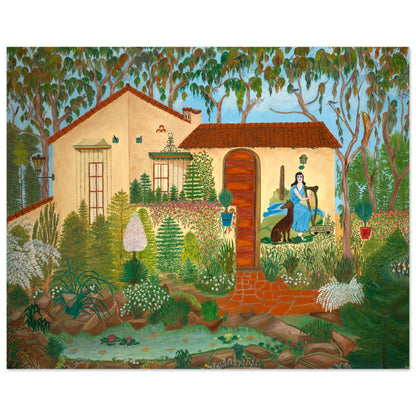 Irish Cottage by Artist Josephine Joy 40x50 cm / 16x20″ – Irish gift | Buy Irish Art