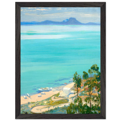 The Bay of Tunis, Morning (1919) – Sir John Lavery Art Print – view 15 | Buy Irish Art