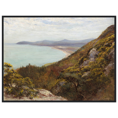 Killiney Bay Print | Francis S. Walker | Irish Art – detail view | Buy Irish Art