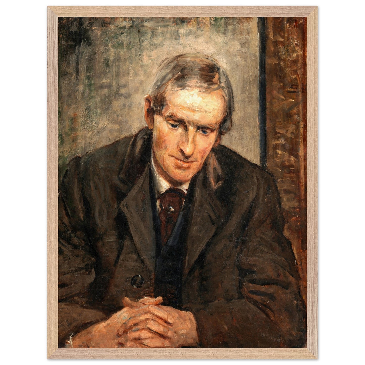 Portrait of Jack B. Yeats by Irish Artist Sarah Henrietta Purser Art Print – view 13 | Buy Irish Art