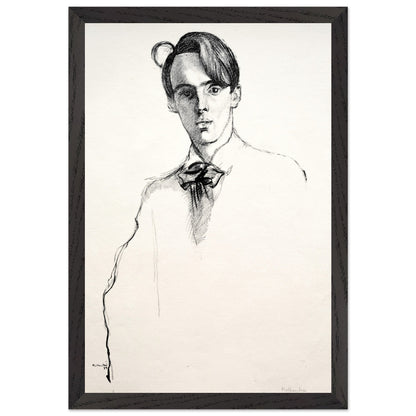 William Butler Yeats by William Rothenstein - Art Print – view 7 | Buy Irish Art