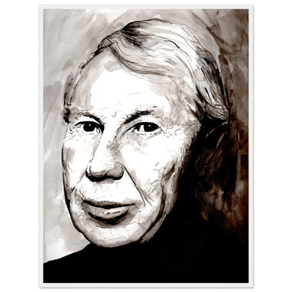 Louis le Brocquy Portrait Art Print by Ó Maoláin – view 7 | Buy Irish Art