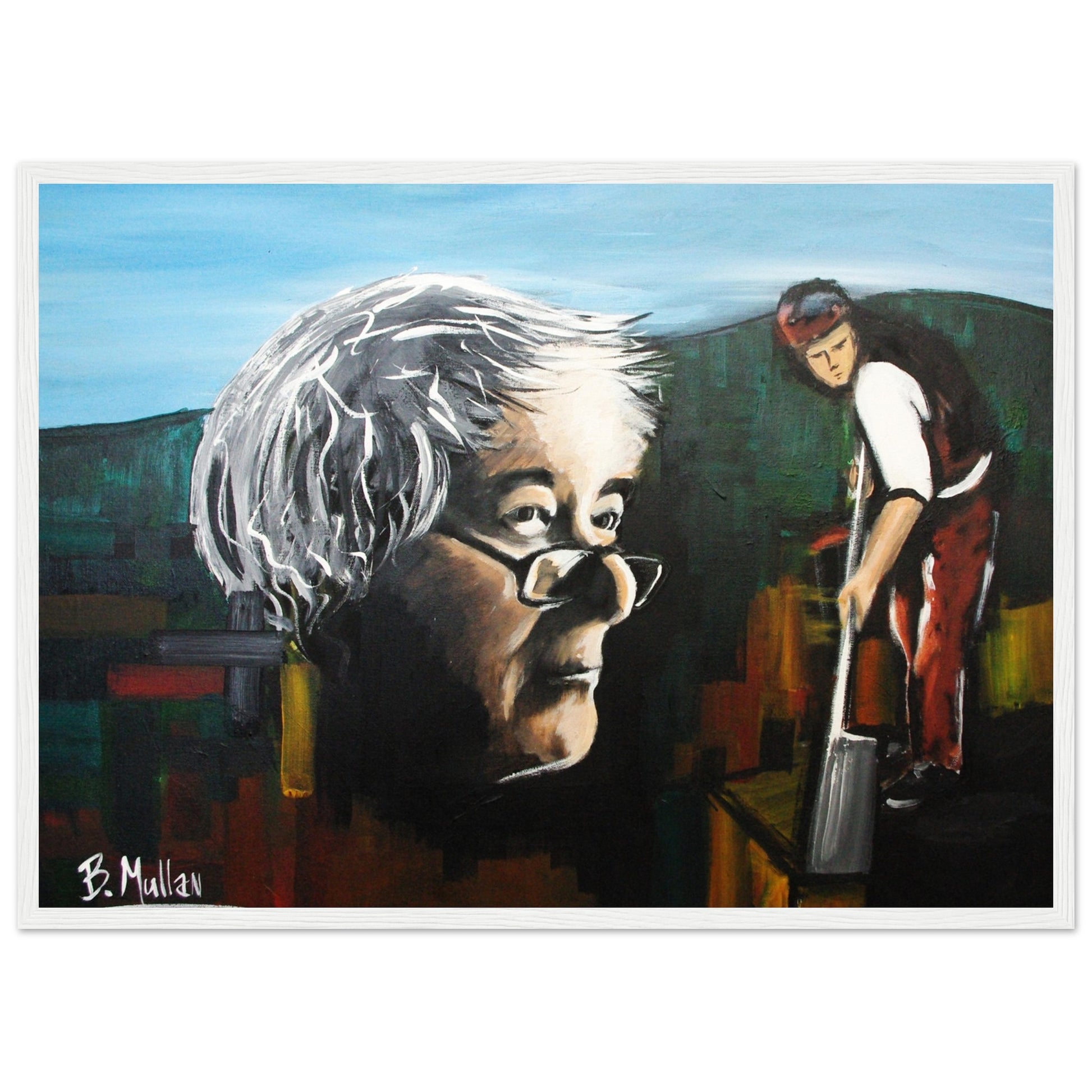 Seamus Heaney Irish Writer Framed Art Print – view 12 | Buy Irish Art
