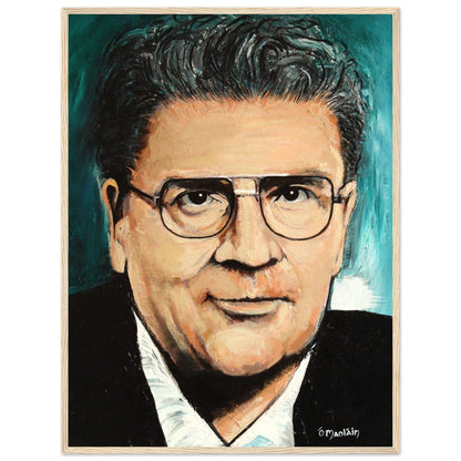John Hume - Portrait of Peace - Framed Wall Art Print by Irish Artist – view 7 | Buy Irish Art