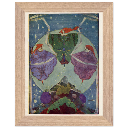 Harry Clarke Art Print – Andersen's Fairy Tales (1933) – “They Danced with Shawls” | Museum-Quality Framed Reproduction – view 6 | Buy Irish Art