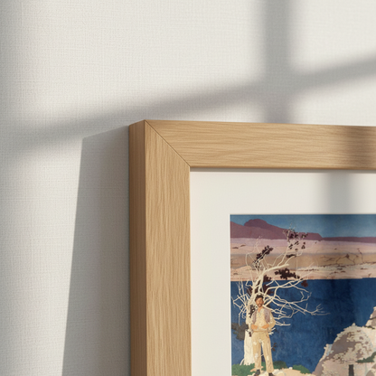 The Holy Well by William Orpen — frame corner detail