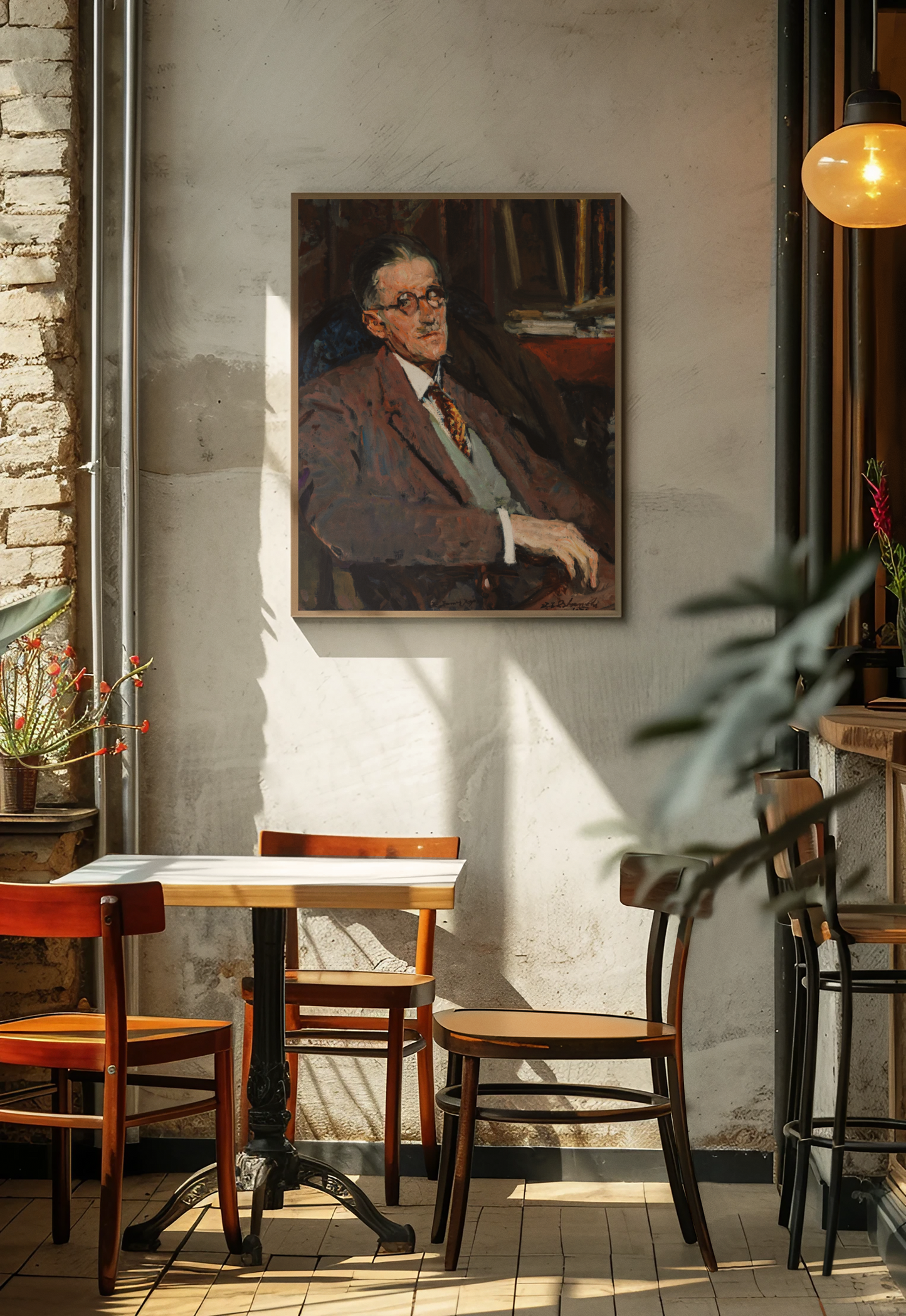 Portrait of James Joyce (1934) – Gallery Edition Irish Art Print – view 10 | Buy Irish Art