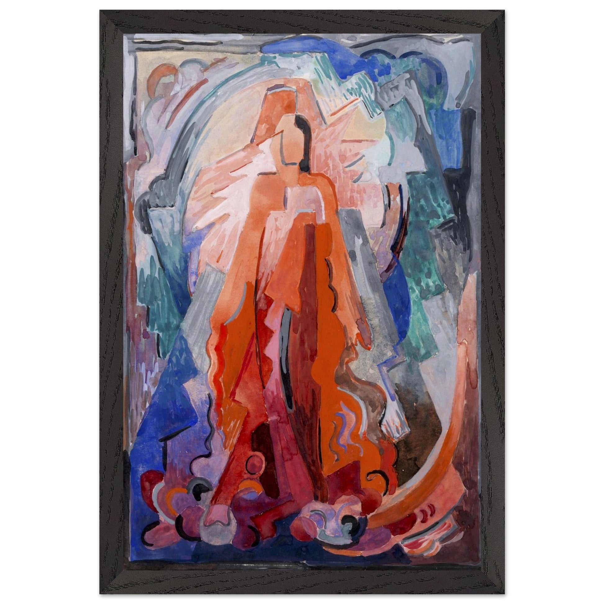 I Have Trodden the Winepress Alone – Irish Art Print by Mainie Jellett – view 18 | Buy Irish Art