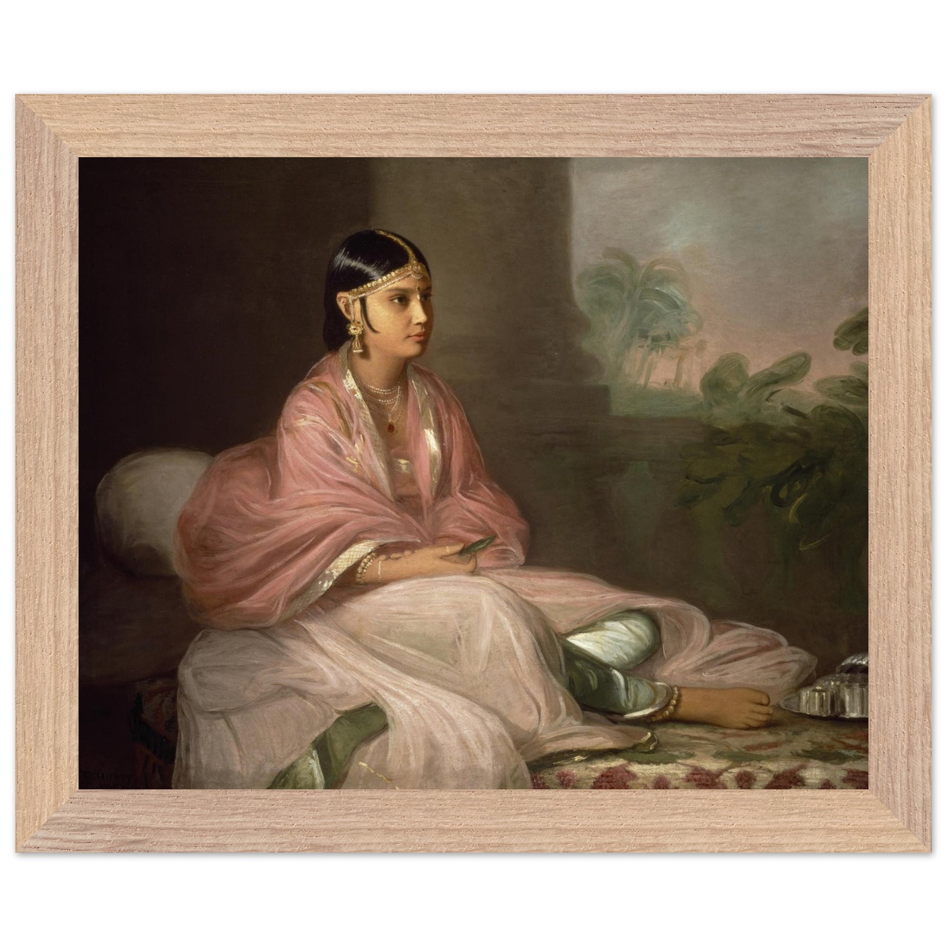 An Indian Lady – Thomas Hickey 40x50cm Art Print – view 8 | Buy Irish Art
