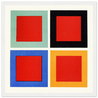 James Ward modification of tone and hue Irish art print in white frame