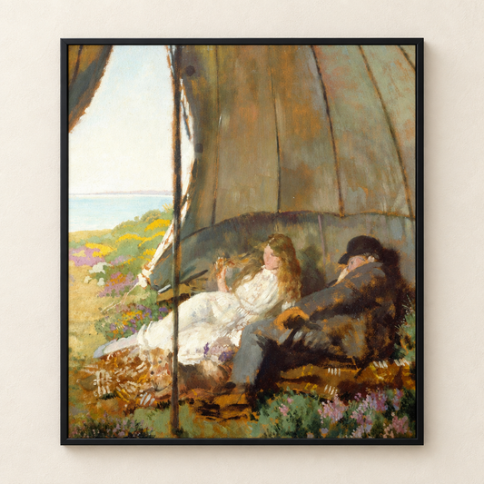 Looking at the Sea frame mockup preview